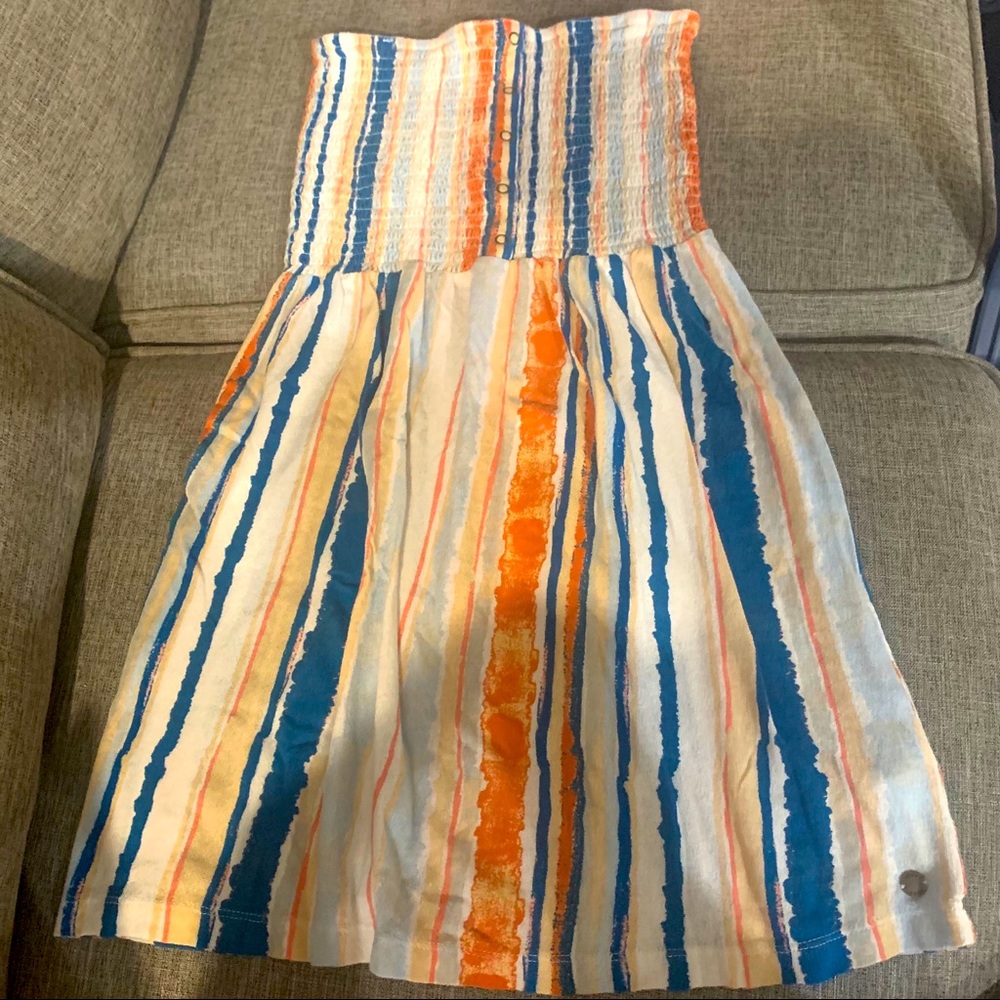 Roxy Smocked Strapless Dress